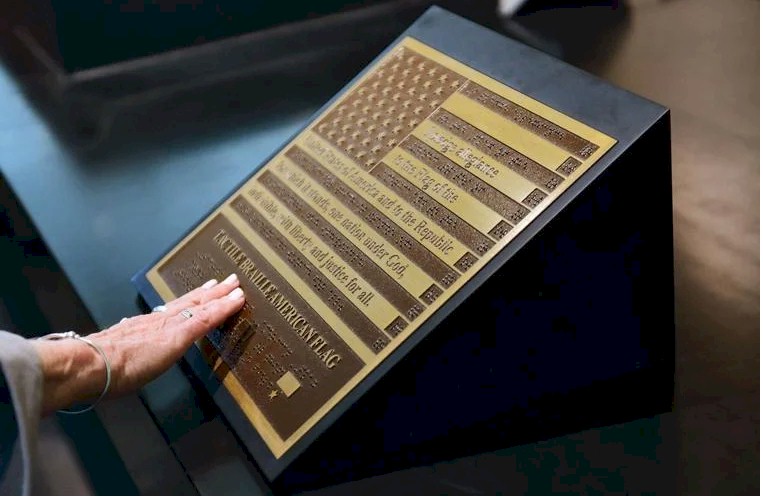 Display Stand at Flight 93 Memorial, PA